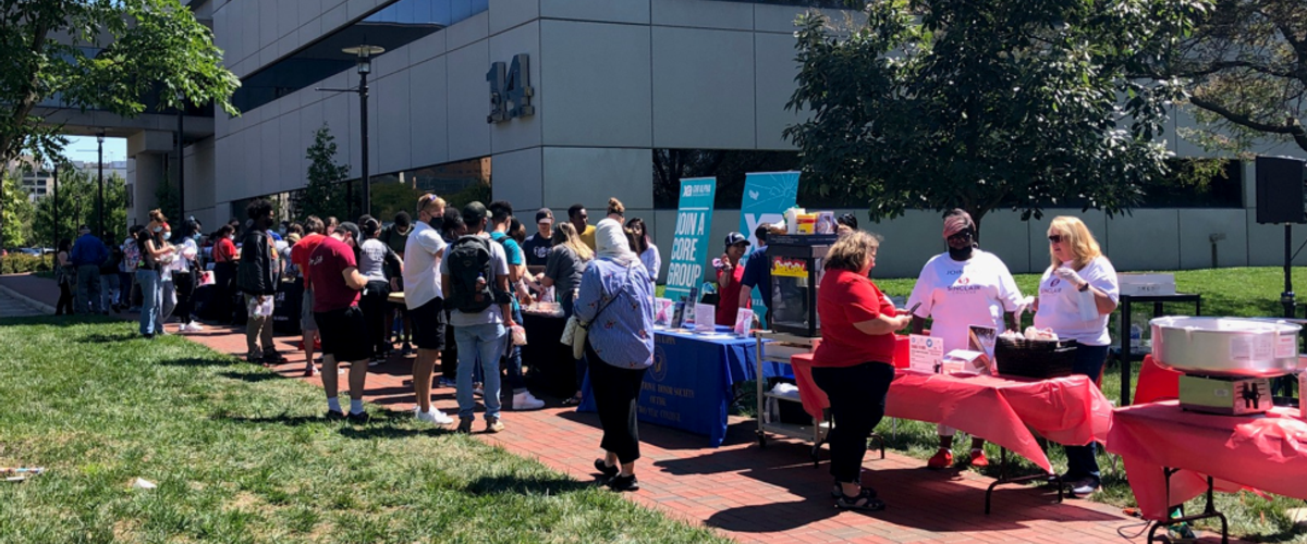 Students enjoyed a gorgeous day, free lunch and lots of activities at the Welcome Week Tartan Lawn Party September 2, 2021.